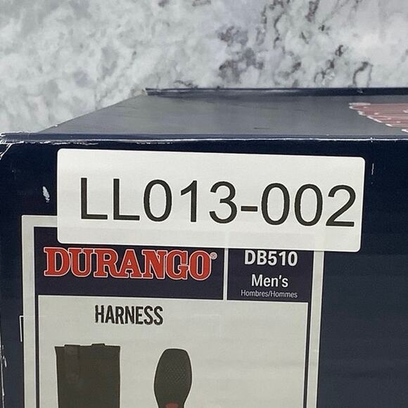 Durango Black Leather Men's Boots - Picture 4 of 12